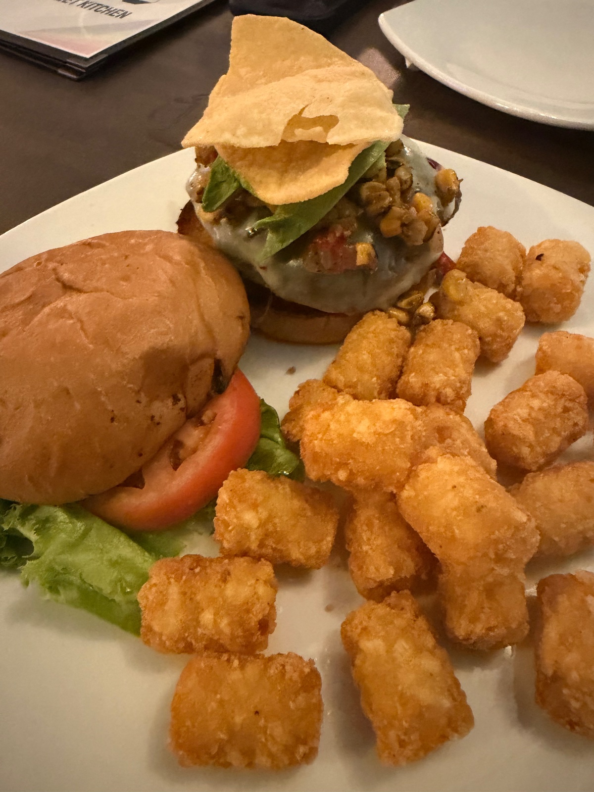 Chile Crunch Burger evidence photo