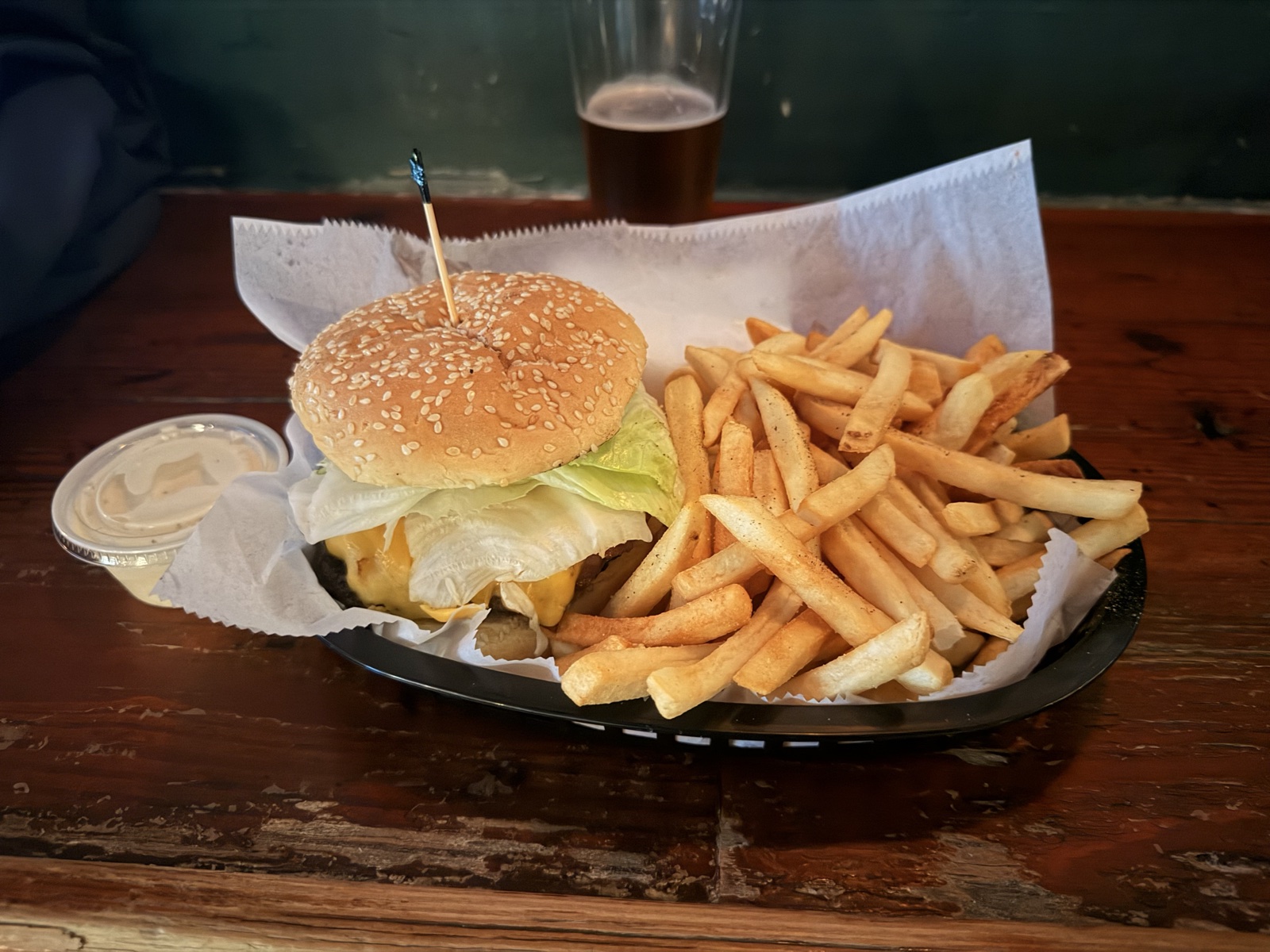 Bacon Cheese Burger evidence photo